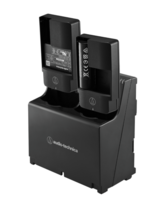 TWO-BAY HANDHELD AND BODY-PACK CHARGING STATION WITH POWER